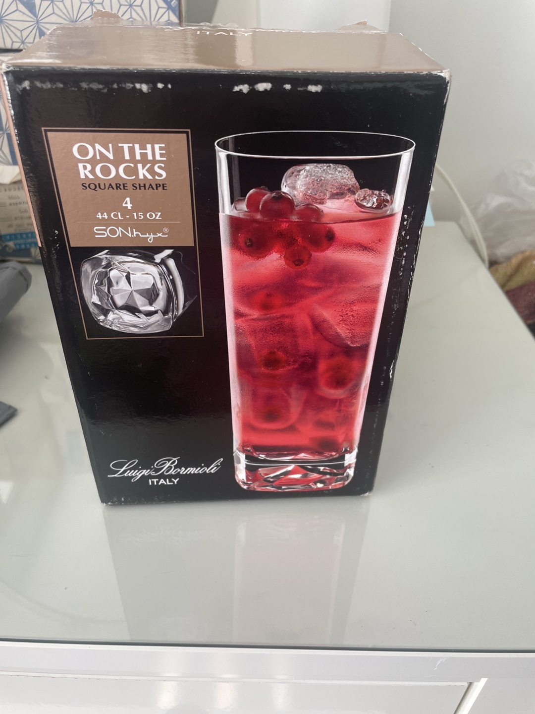 Luigi Bormioli On The Rocks Glasses - Set of 4