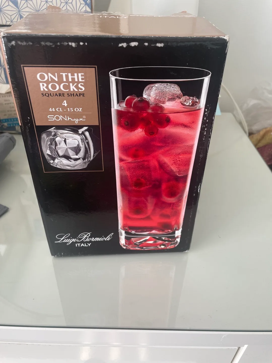 Luigi Bormioli On The Rocks Glasses - Set of 4 thumbnail