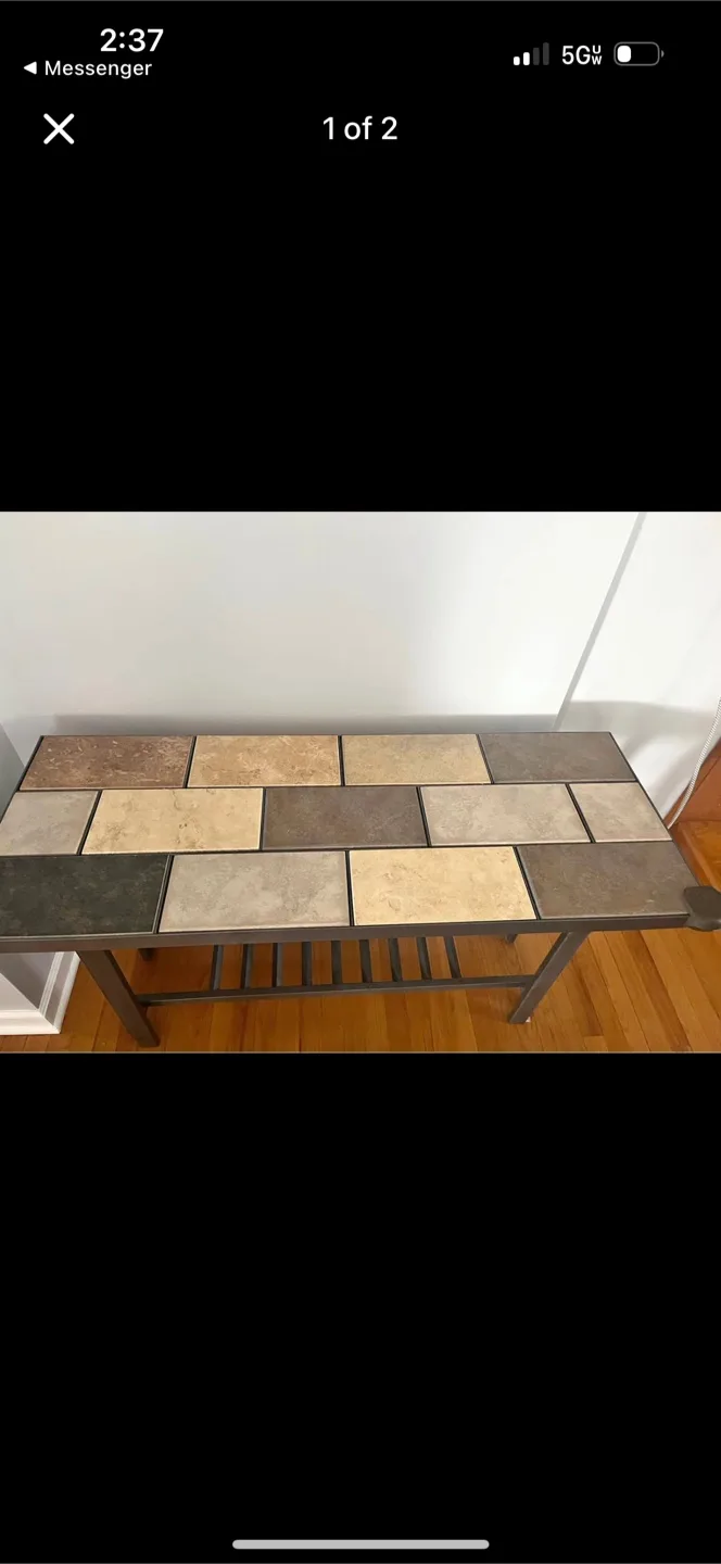 Tile entryway table thumbnail