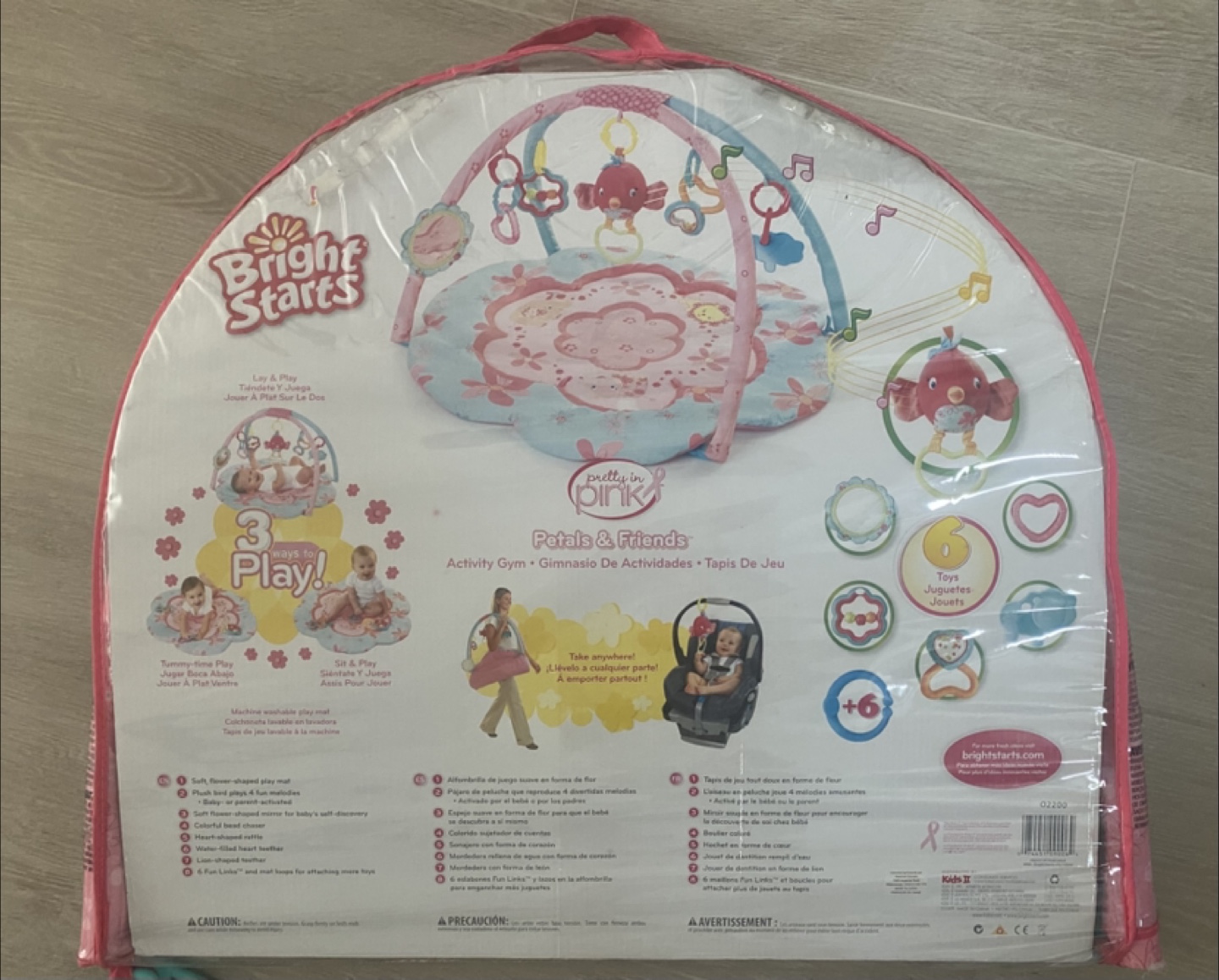 Bright Starts Pretty in Pink Activity Gym - photo 2