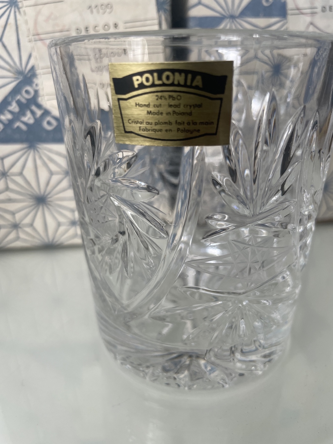 Polonia Hand Cut Lead Crystal Glass - photo 2