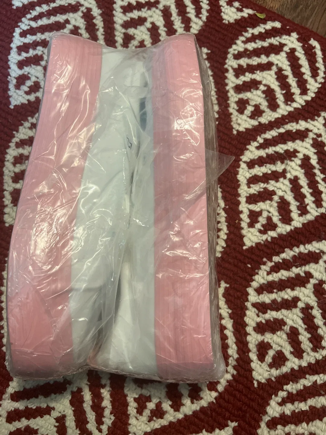 Women's White and Light Blue Platform Sneakers - Size 37 image indicator(2)