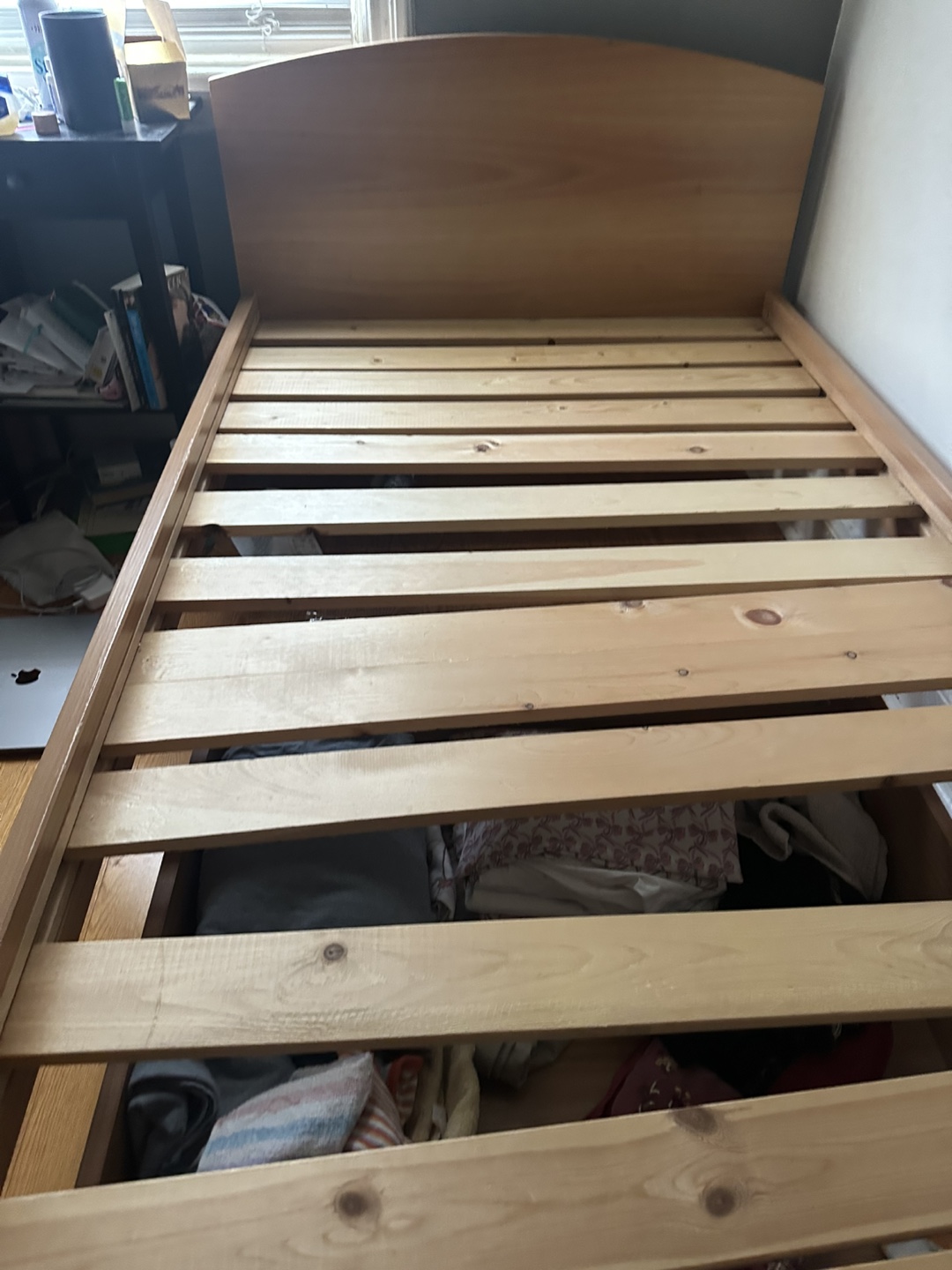 Neoset Wood Twin Bed Frame - photo 2