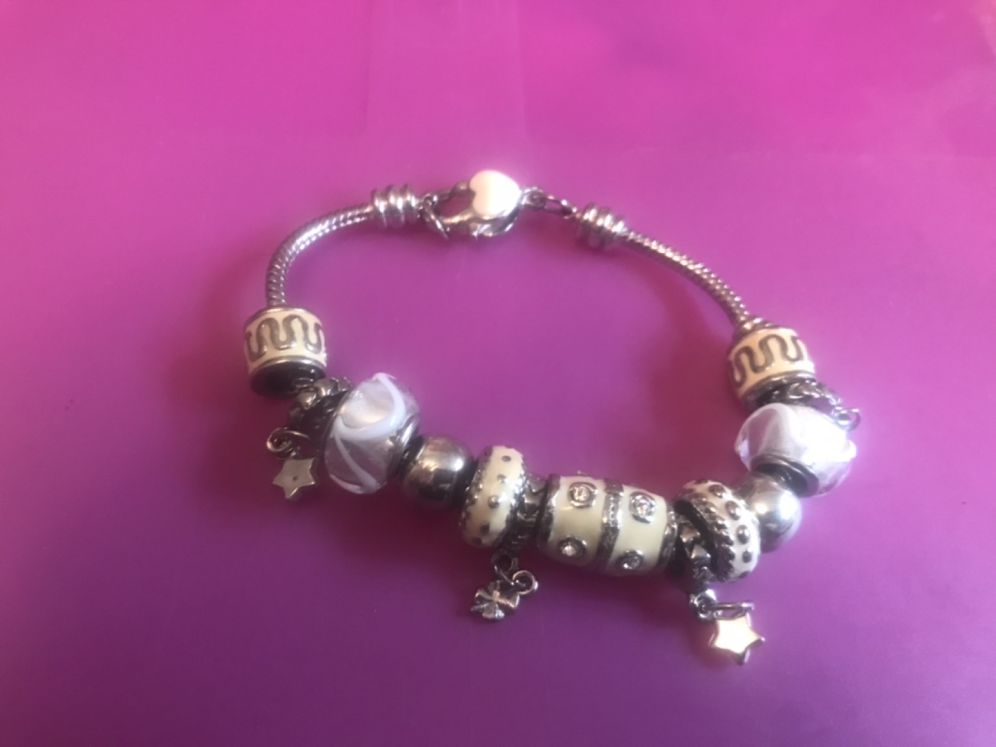 Reserved - Pandora Charm Bracelet