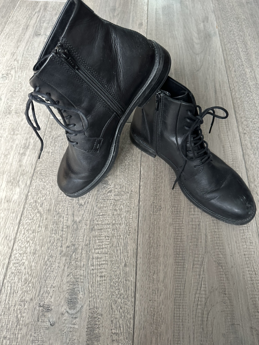 Vagabond Shoemakers Black Leather Boots Size 38 - photo 2