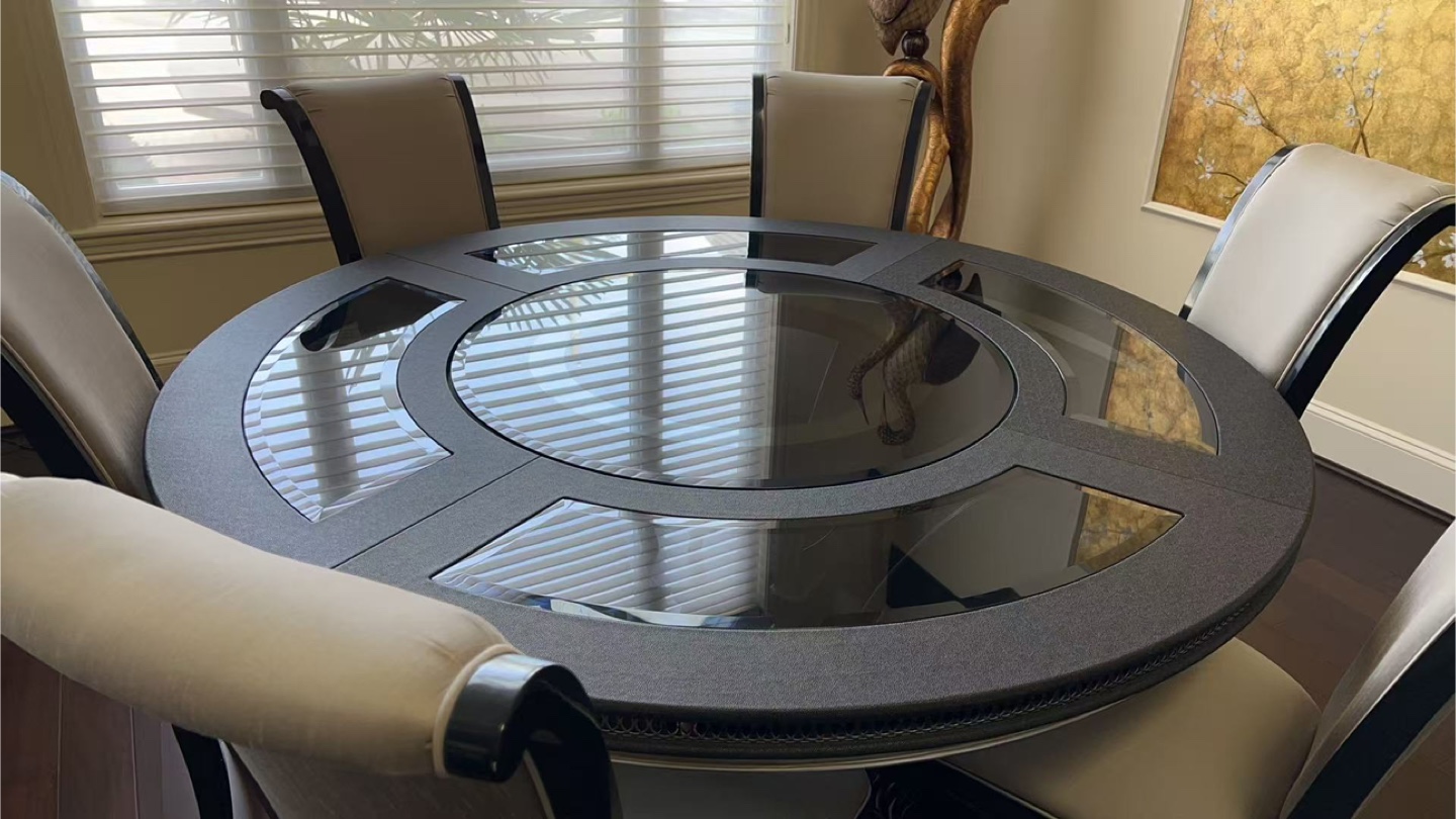 Round Dining Table with 6 Chairs
