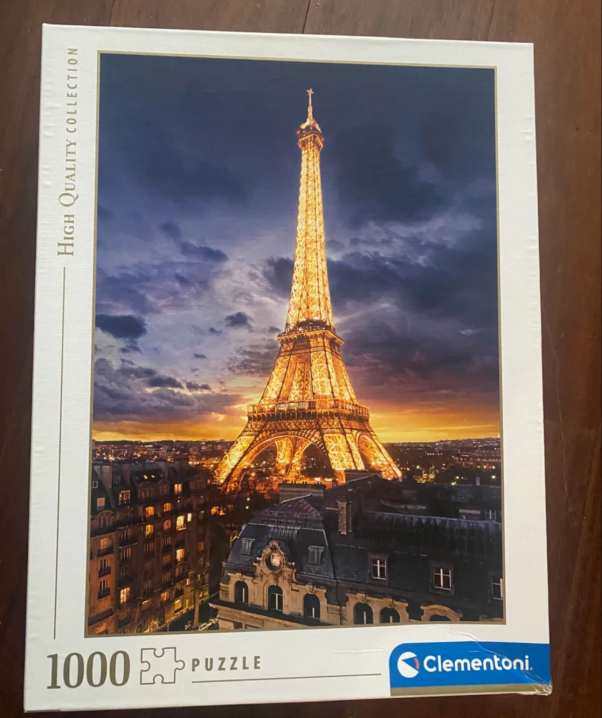 Clementoni 1000-Piece Eiffel Tower Jigsaw Puzzle thumbnail