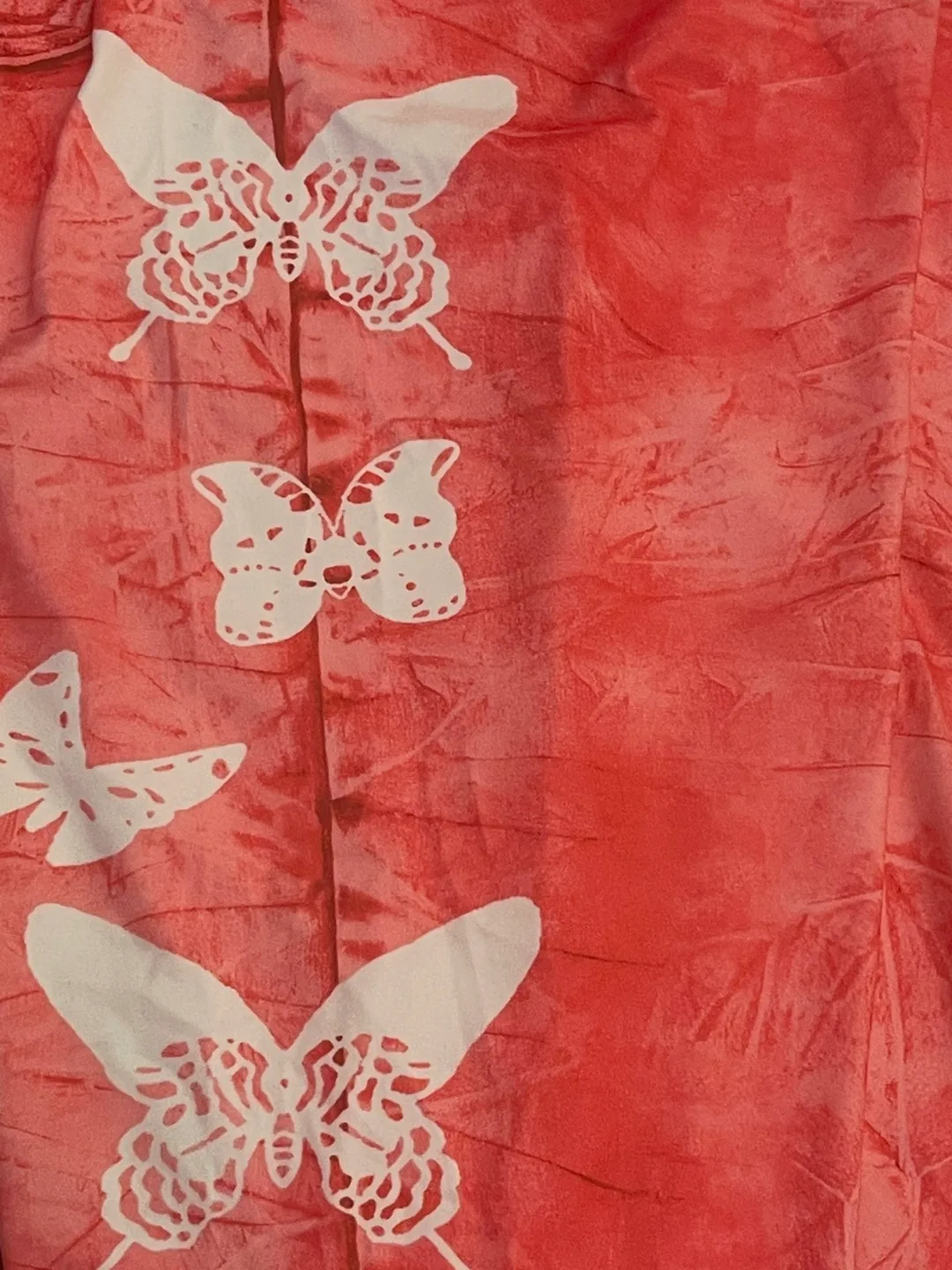 Pink Butterfly Capri Pants size xl image indicator(3)