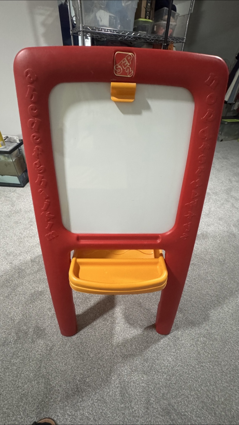 Step2 Easel for Kids - Red & Yellow