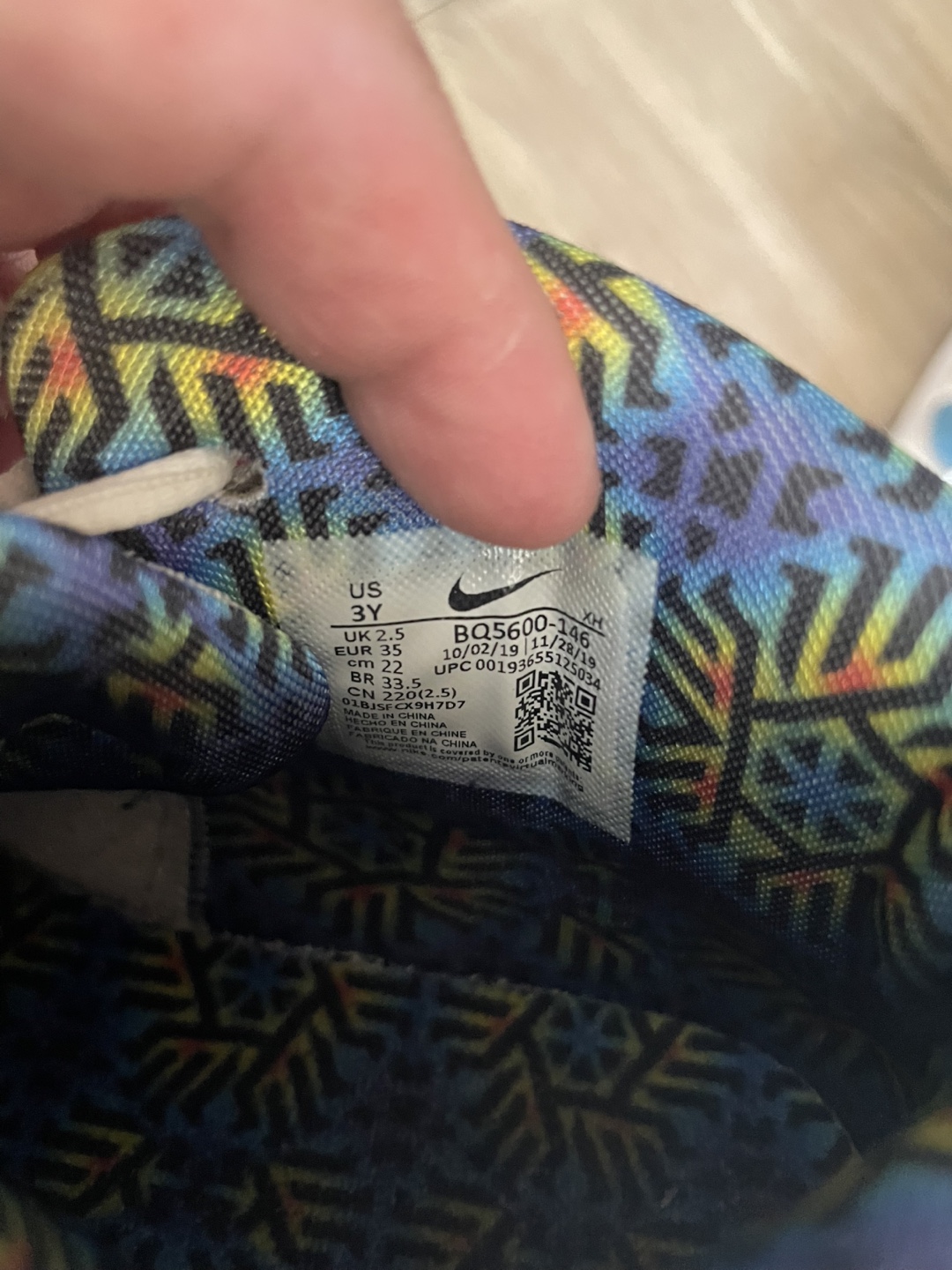 Nike Kyrie 5 Basketball Shoes - Youth Size 3Y - photo 3