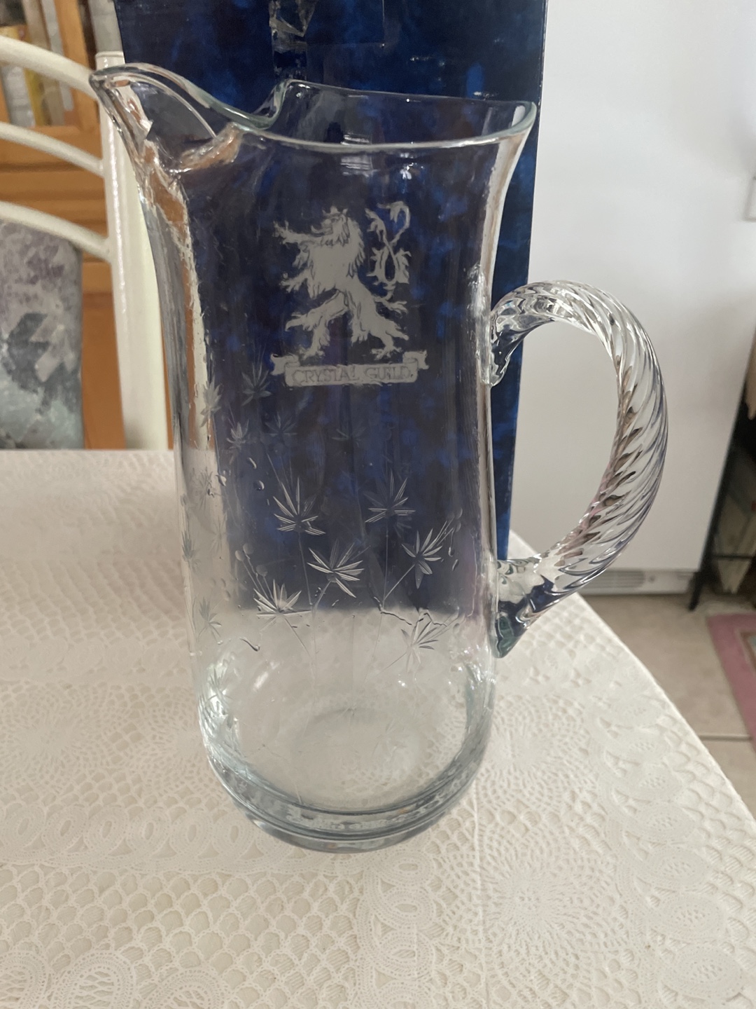 Crystal Guild Pitcher with Box