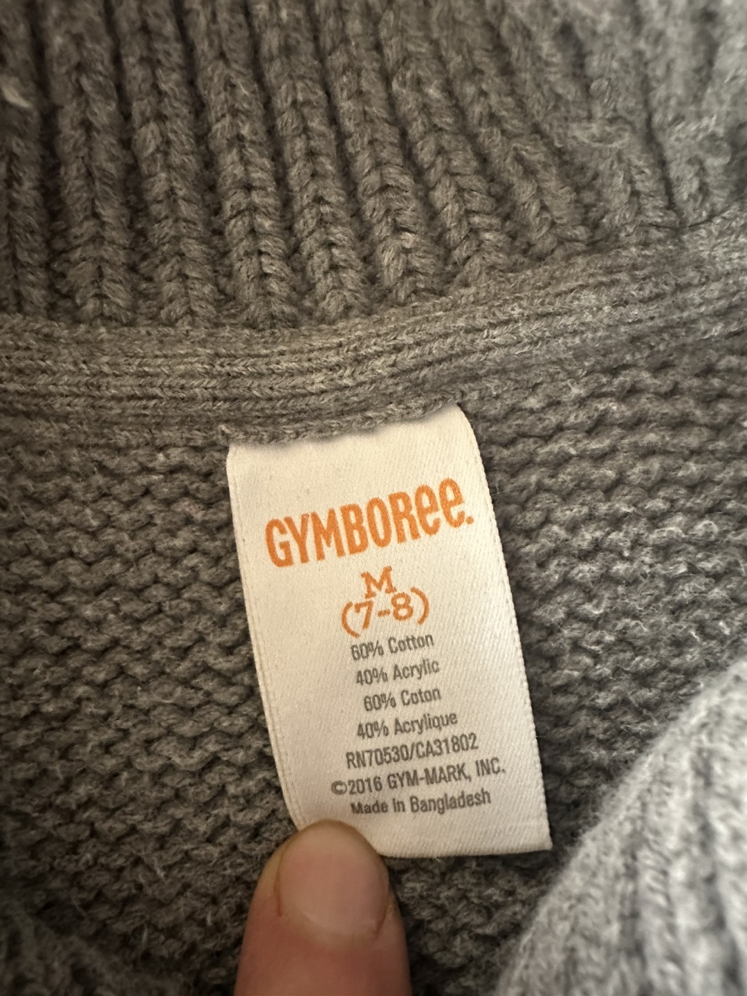 Gymboree Sweater - Size M (7-8)