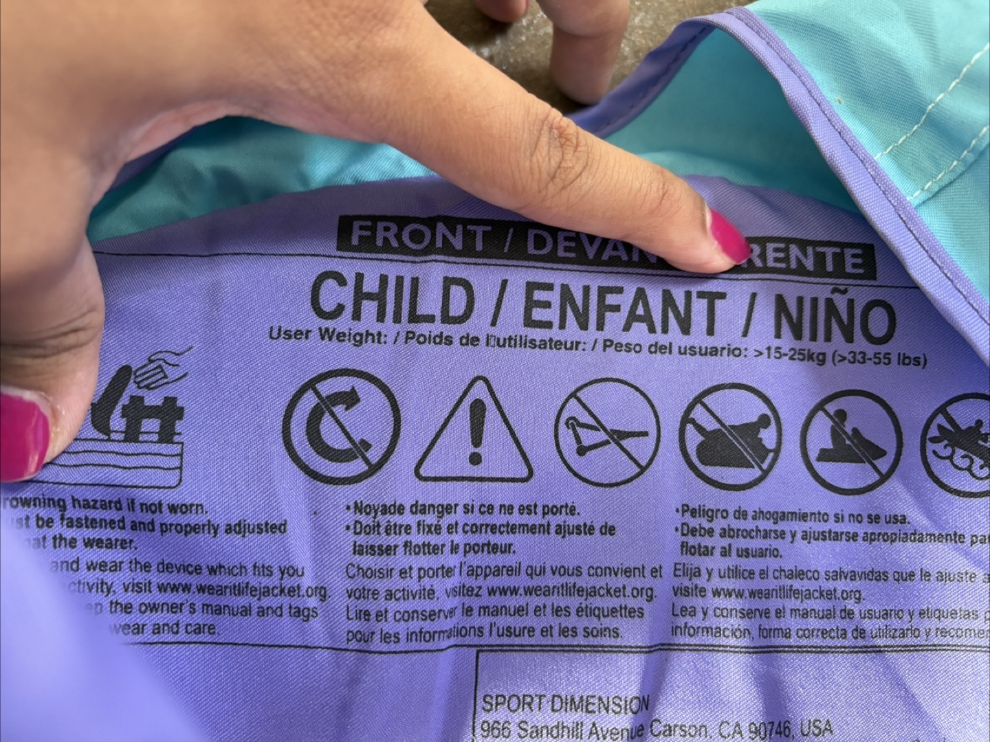 Disney Frozen II Child Life Jacket (33-55 lbs) - photo 2