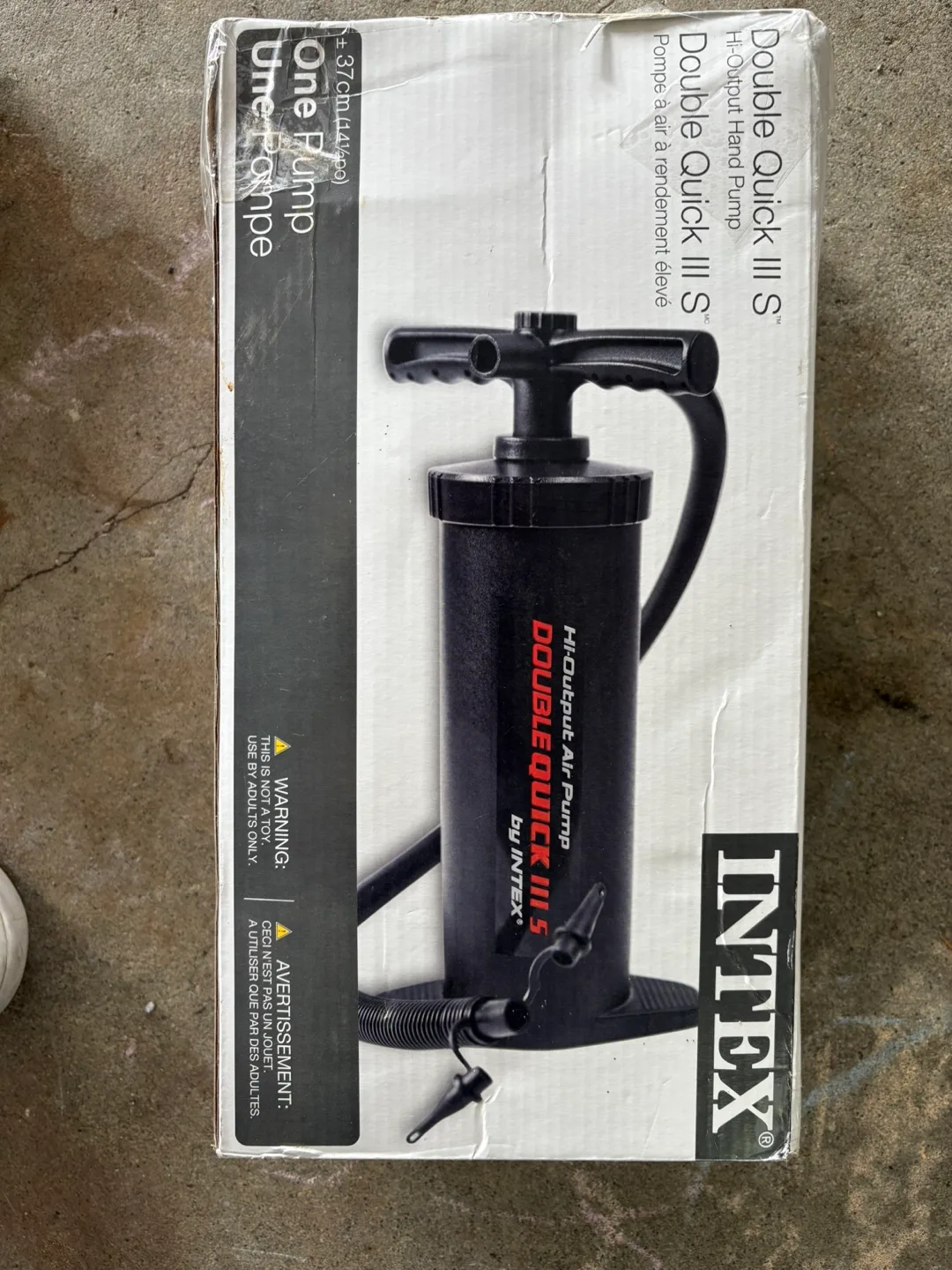 Intex Double Quick III S Hand Pump thumbnail