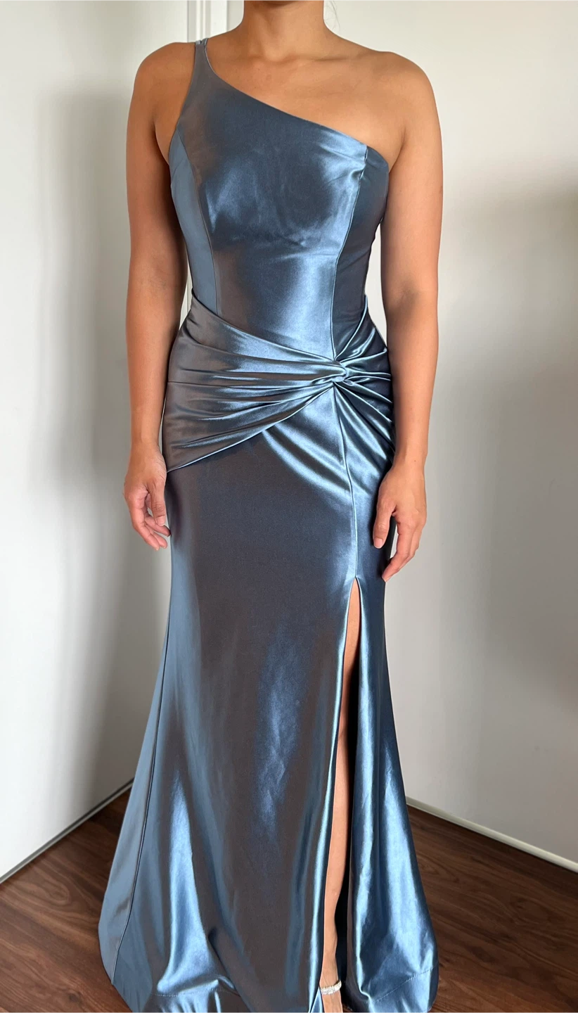 Galina Signature Blue Formal Dress - Size 6 - photo 2