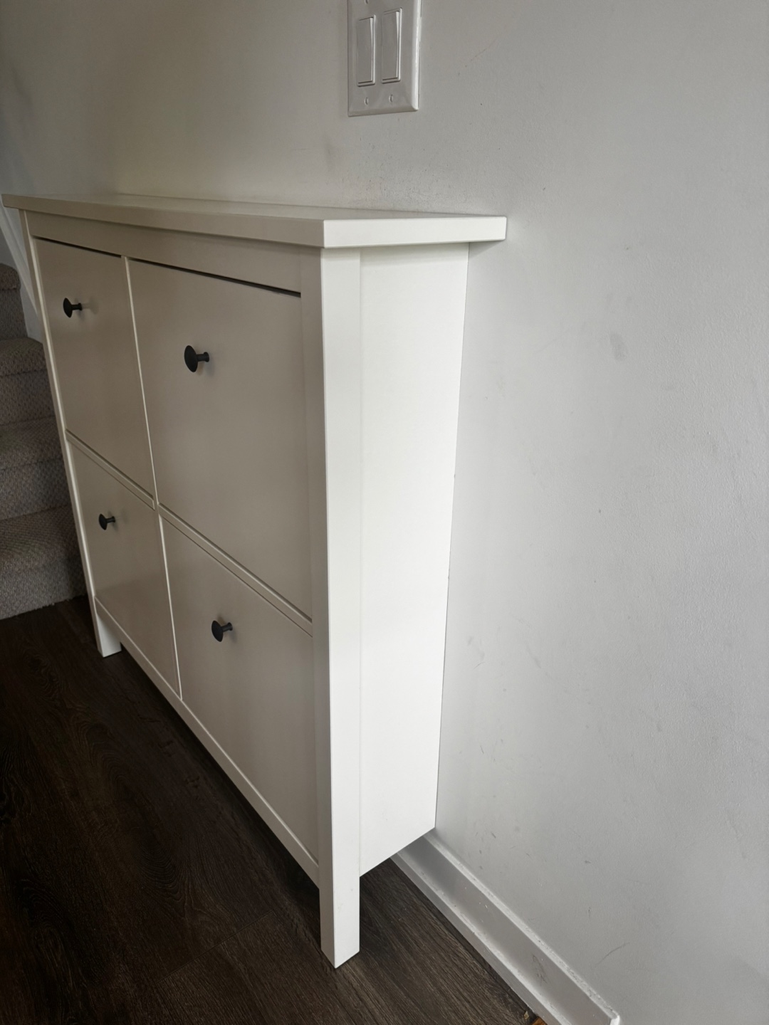 IKEA Hemnes Shoe Cabinet - White - photo 3