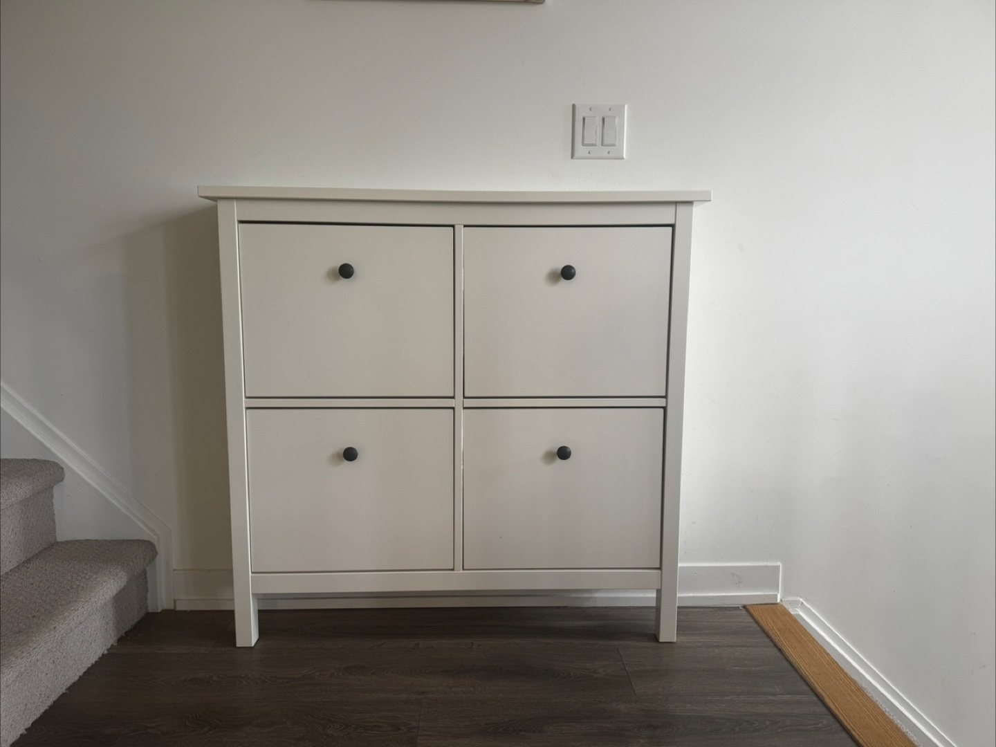 IKEA Hemnes Shoe Cabinet - White