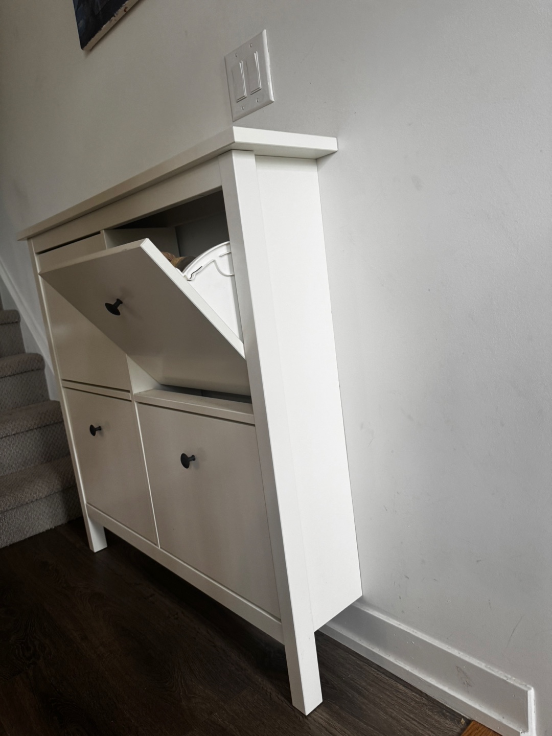 IKEA Hemnes Shoe Cabinet - White - photo 2