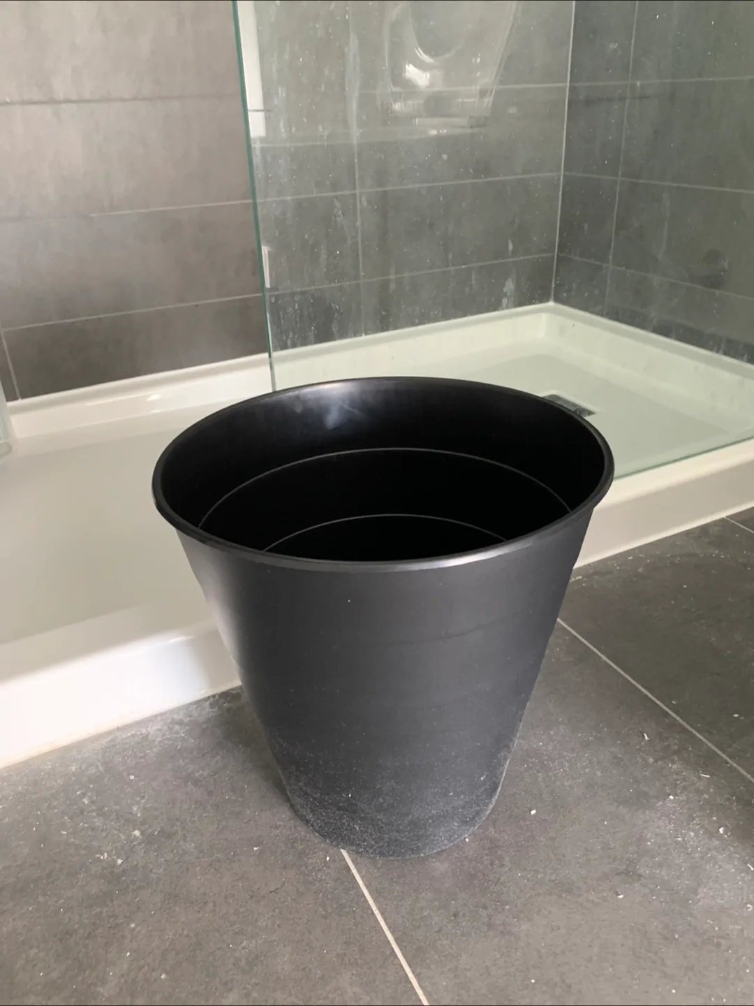 IKEA Black Plastic Waste Basket thumbnail