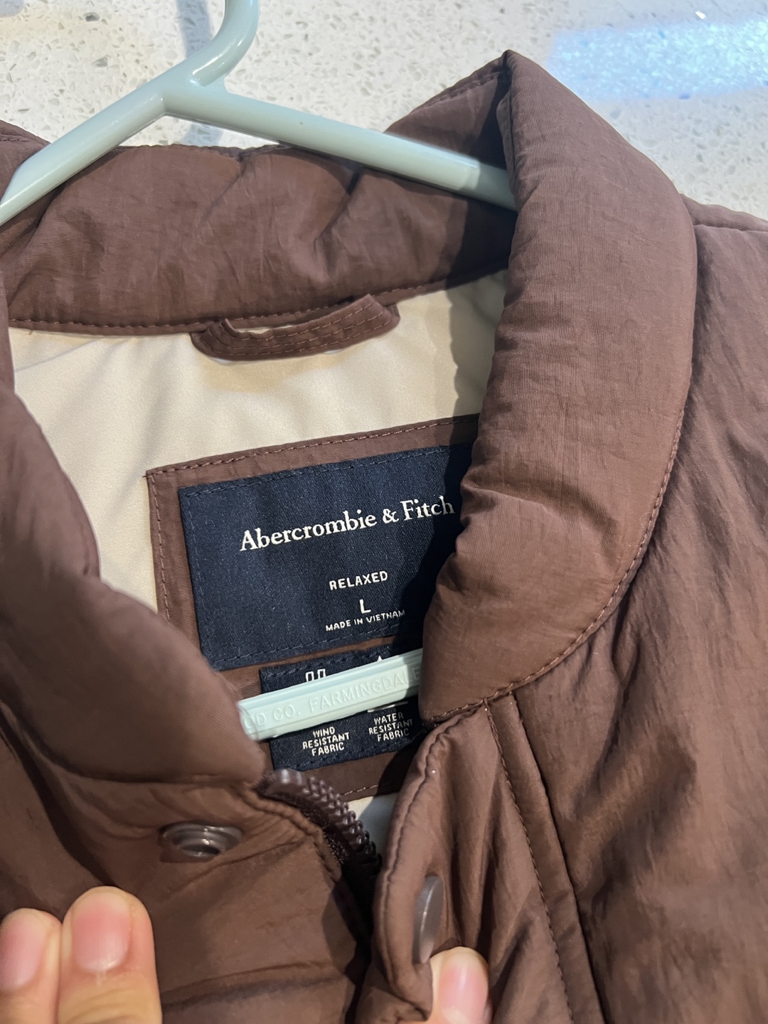 Abercrombie & Fitch Relaxed Light Jacket - Size L - photo 3