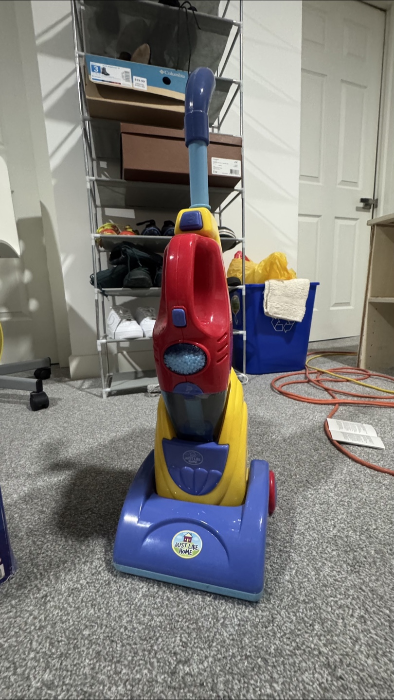 Just Like Home Upright Vacuum Cleaner Toy - photo 3