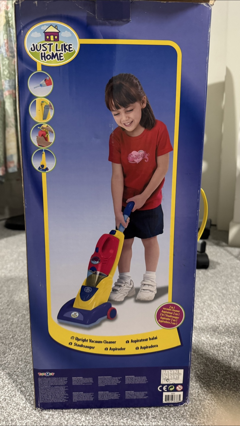 Just Like Home Upright Vacuum Cleaner Toy