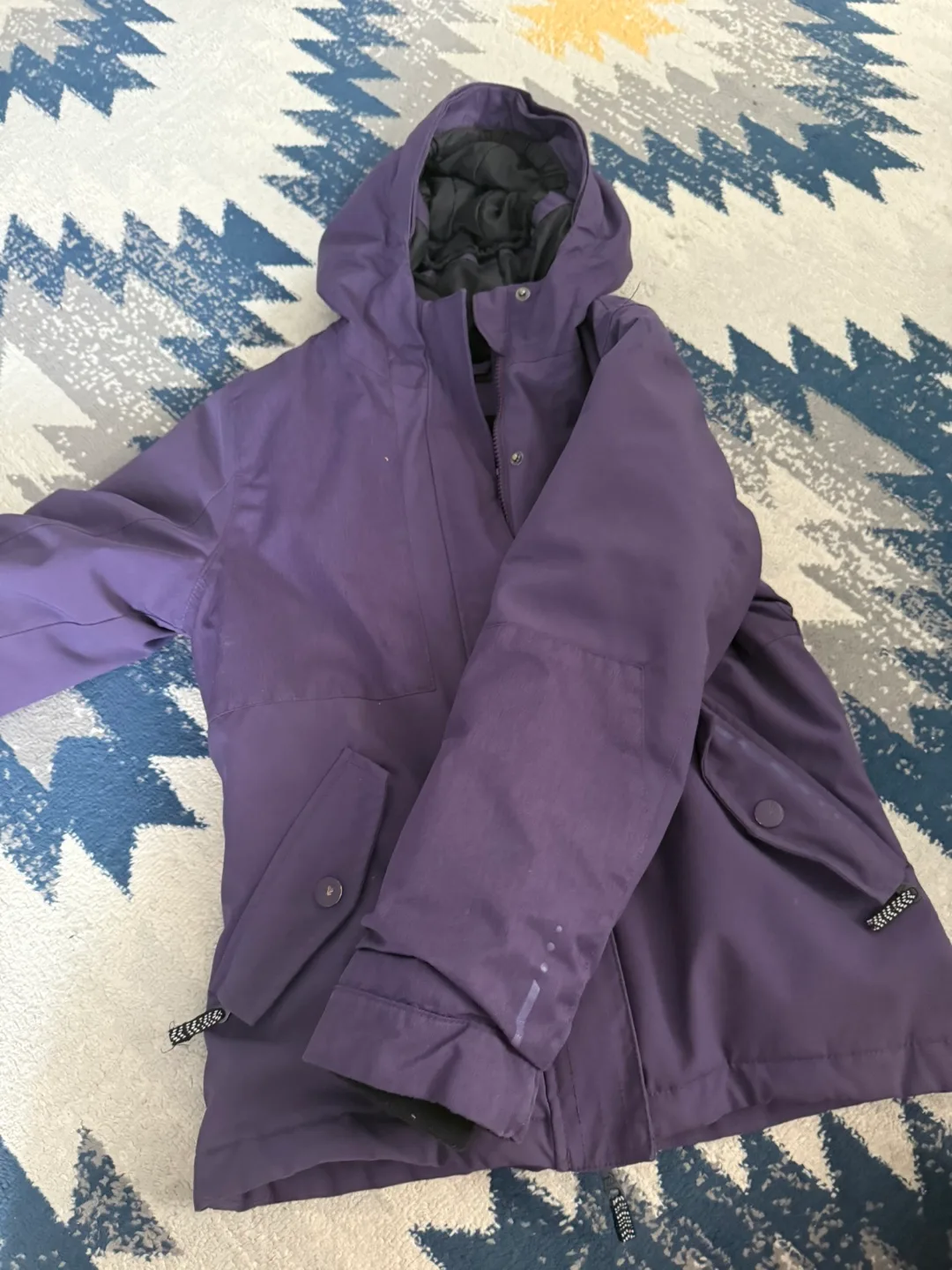 Ripzone Purple Winter Jacket Size M/M image indicator(5)