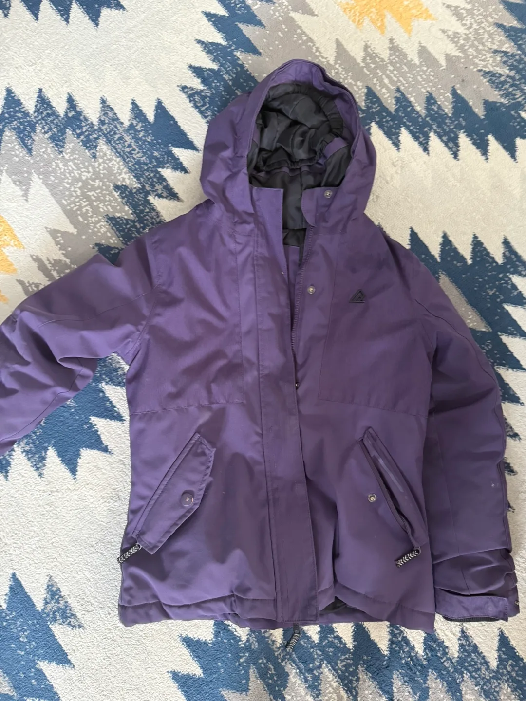 Ripzone Purple Winter Jacket Size M/M image indicator(2)