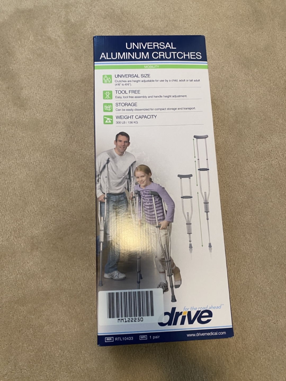 Aluminum Crutches