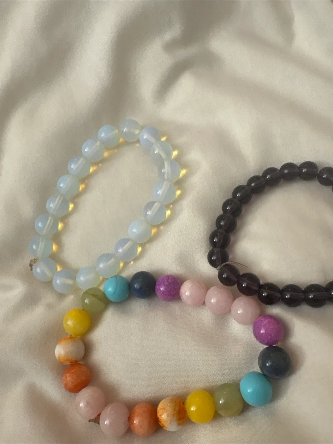 10cm Beaded Bracelets - Assorted Colours thumbnail