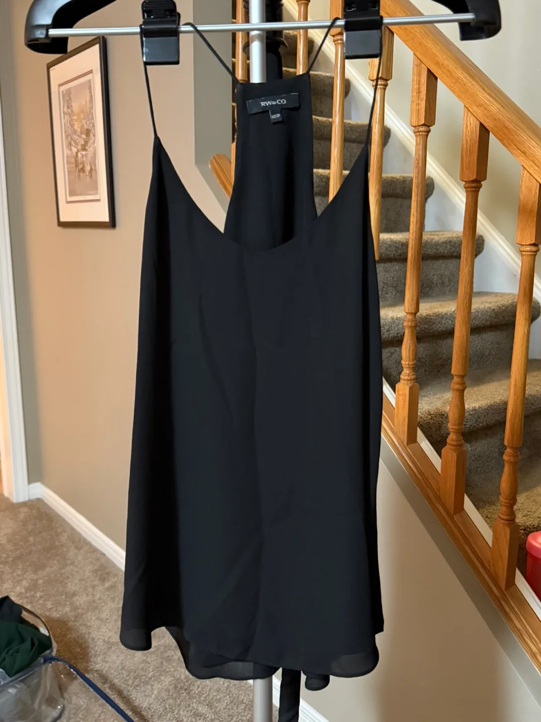 RW&CO. Black Cami Tank - XS thumbnail