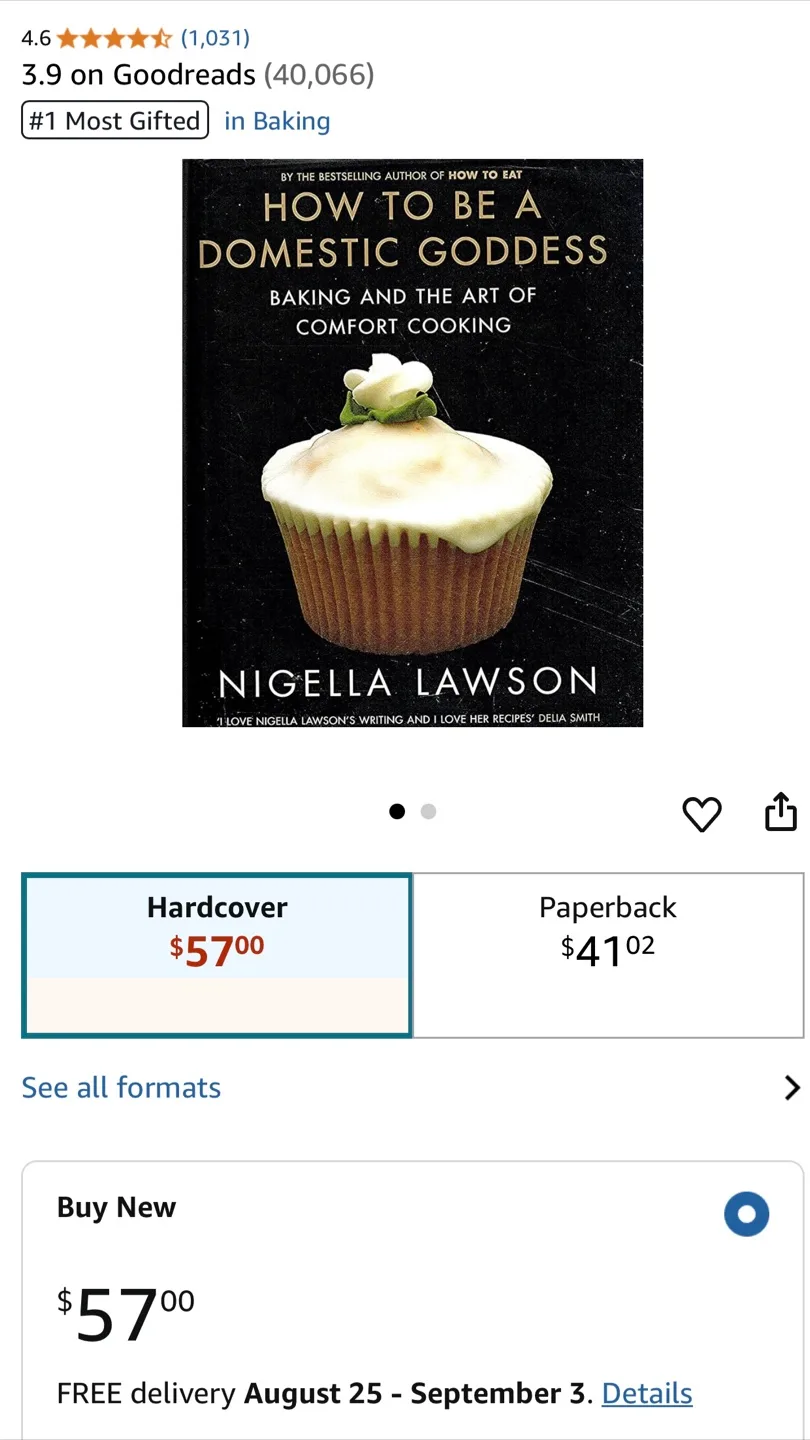 Nigella Lawson - How to Be a Domestic Goddess Cookbook image indicator(2)