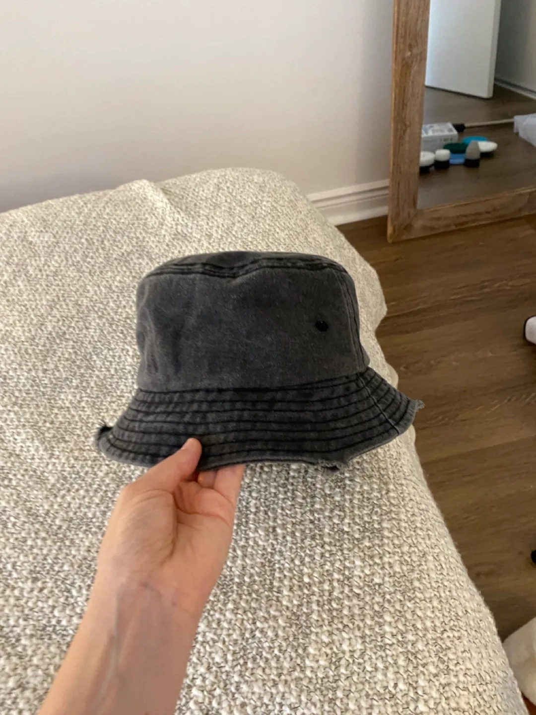 Grey Bucket Hat image indicator(2)