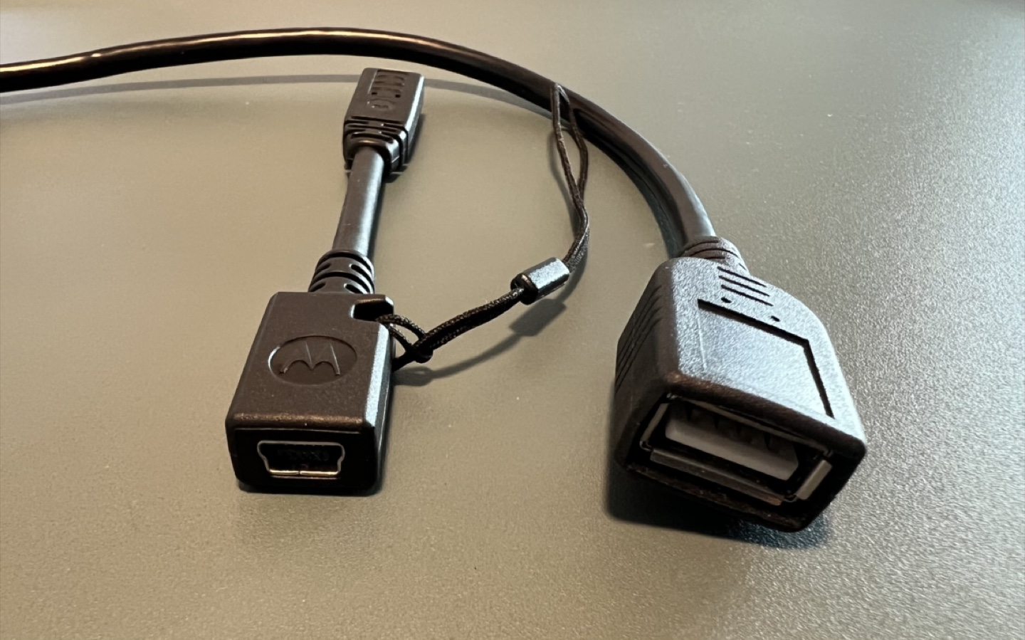 Micro USB to Mini USB and USB female Adapter Cable for Devices - photo 3