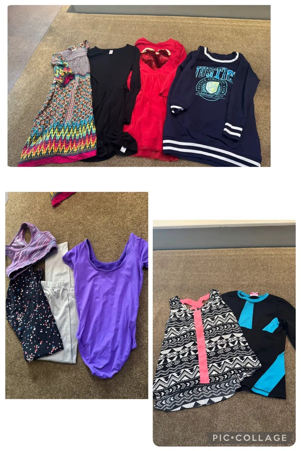 Girls' Clothing Bundle - Dresses, Tops, Leggings thumbnail