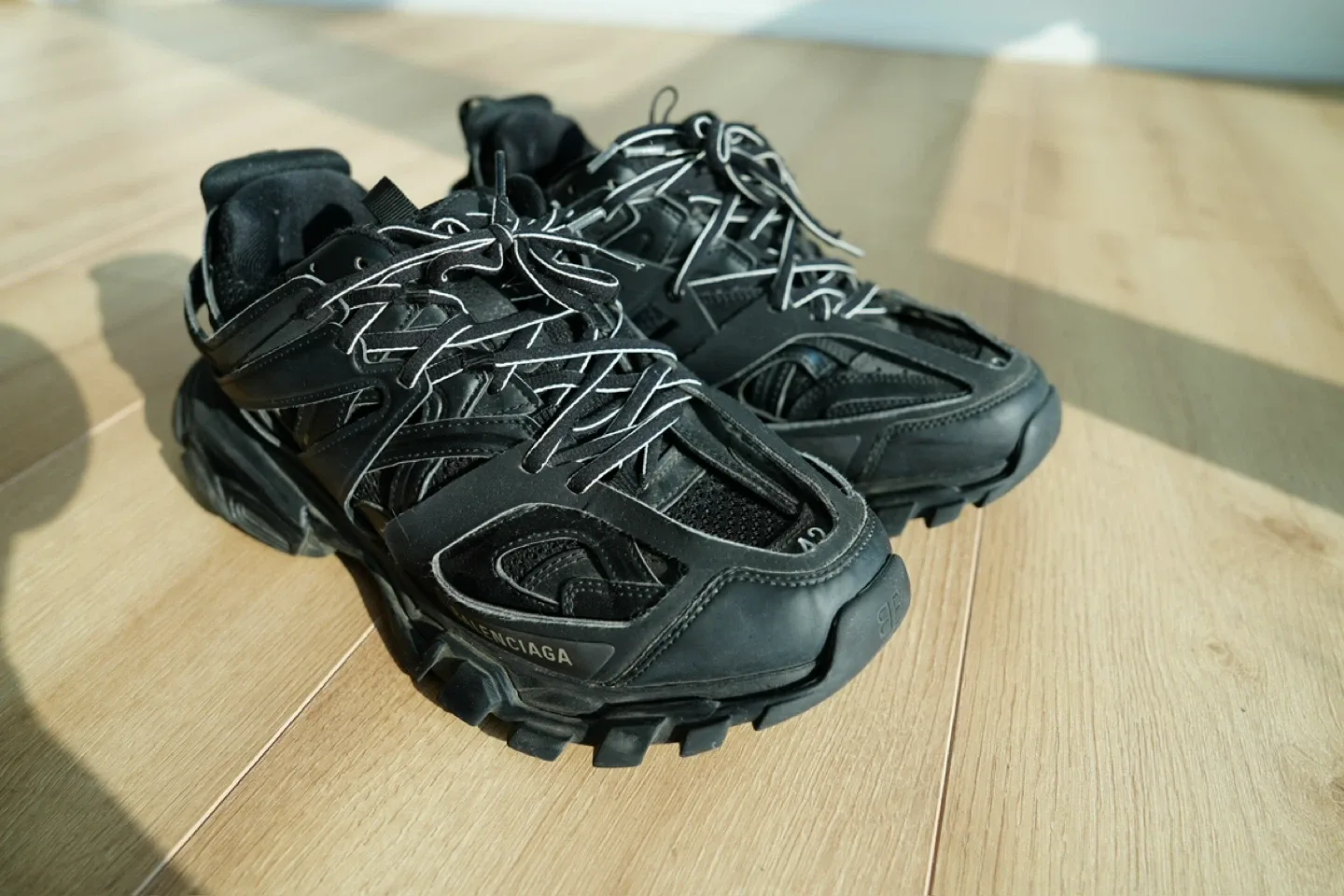 Balenciaga Track Sneakers - Black thumbnail