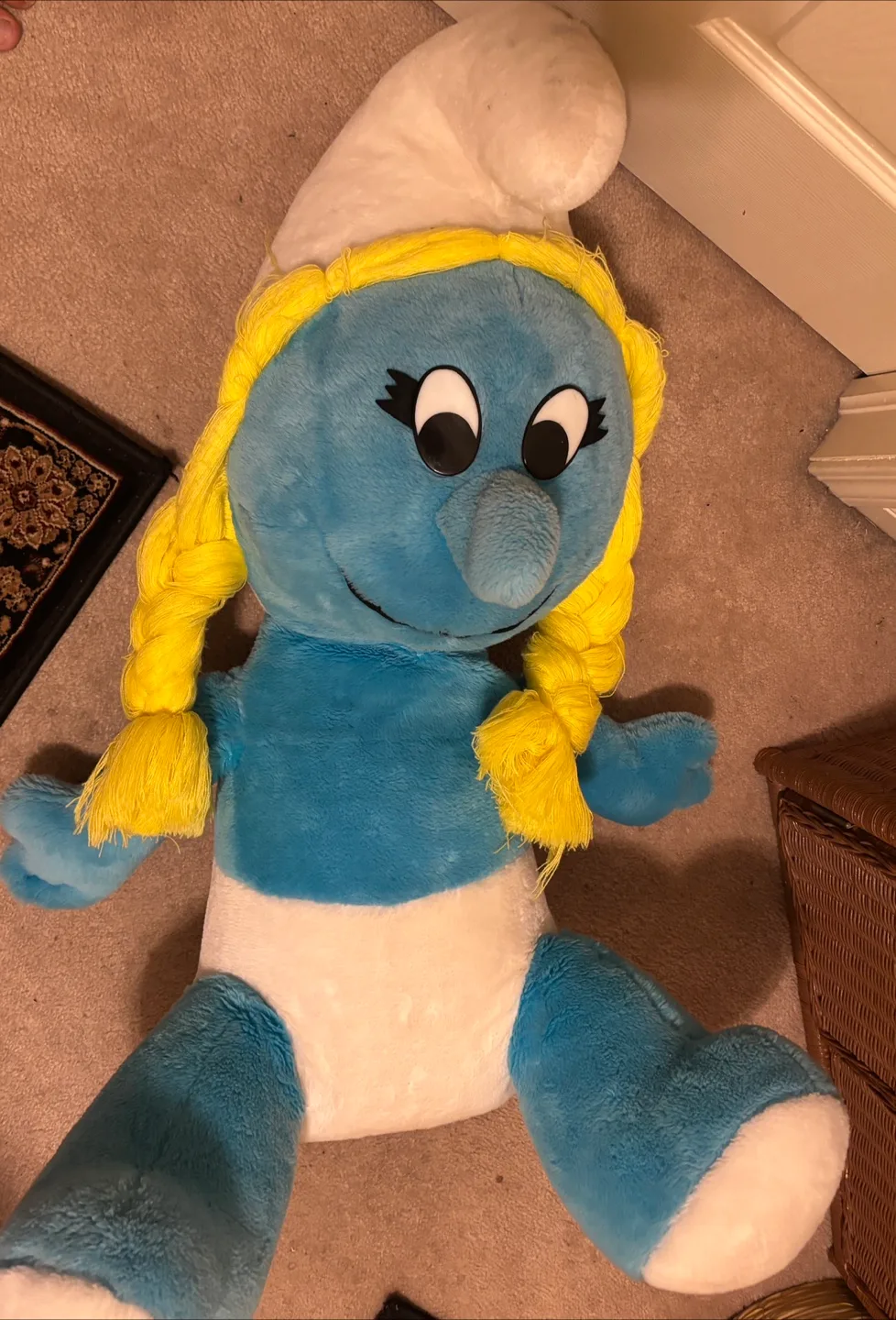 Smurfette Plush Toy by Ganz Bros. (30 inches) thumbnail