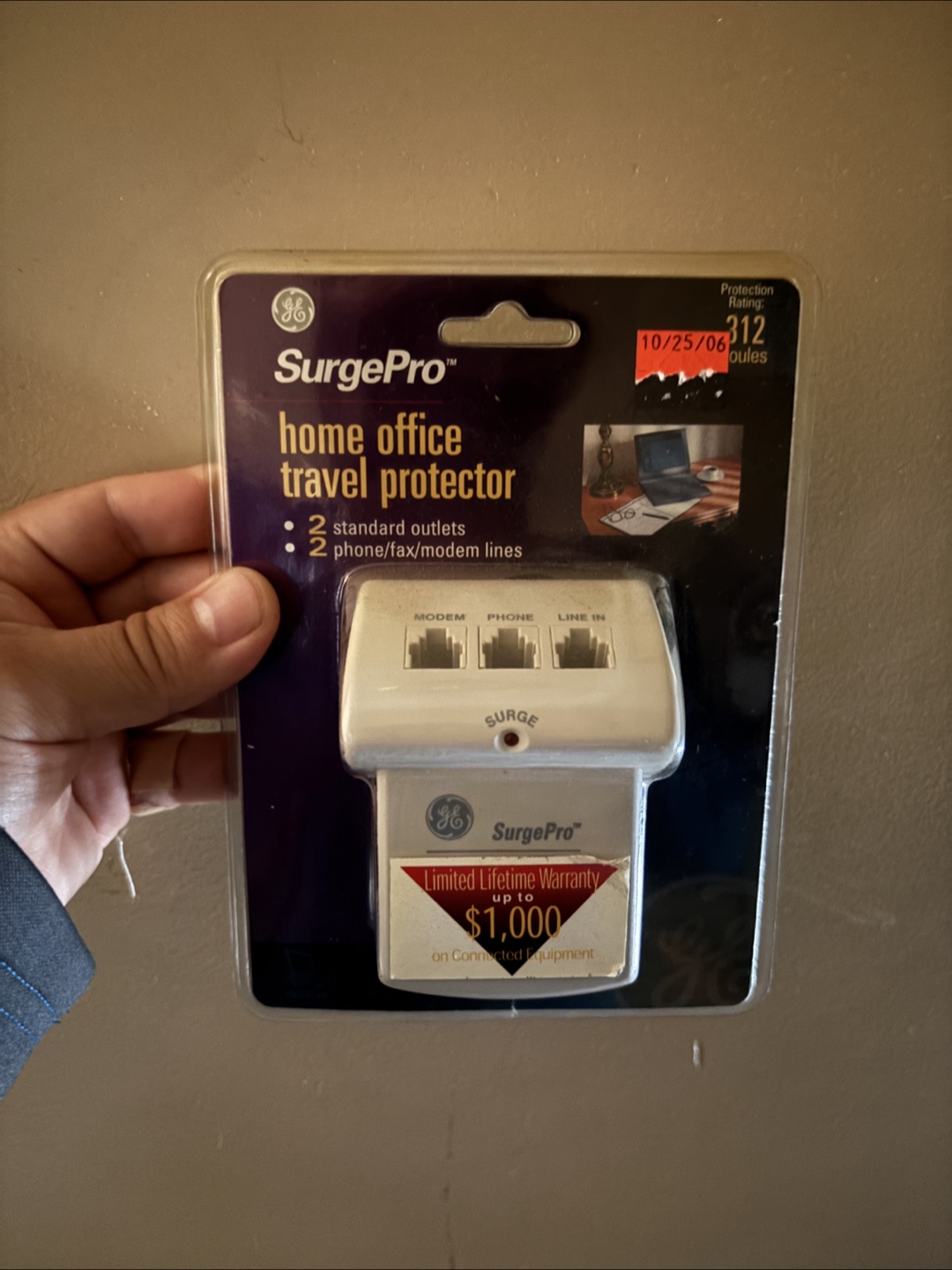 GE SurgePro Home Office Travel Protector