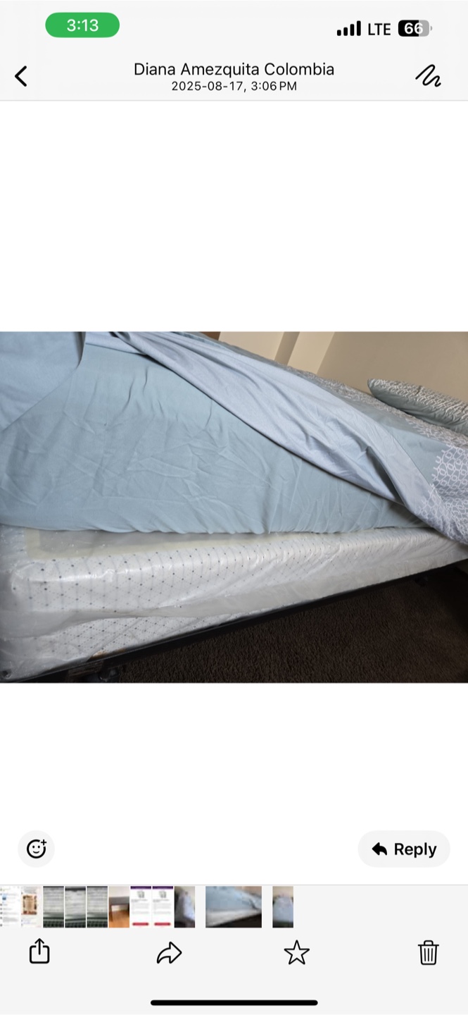 Twin Bed Frame & Mattress