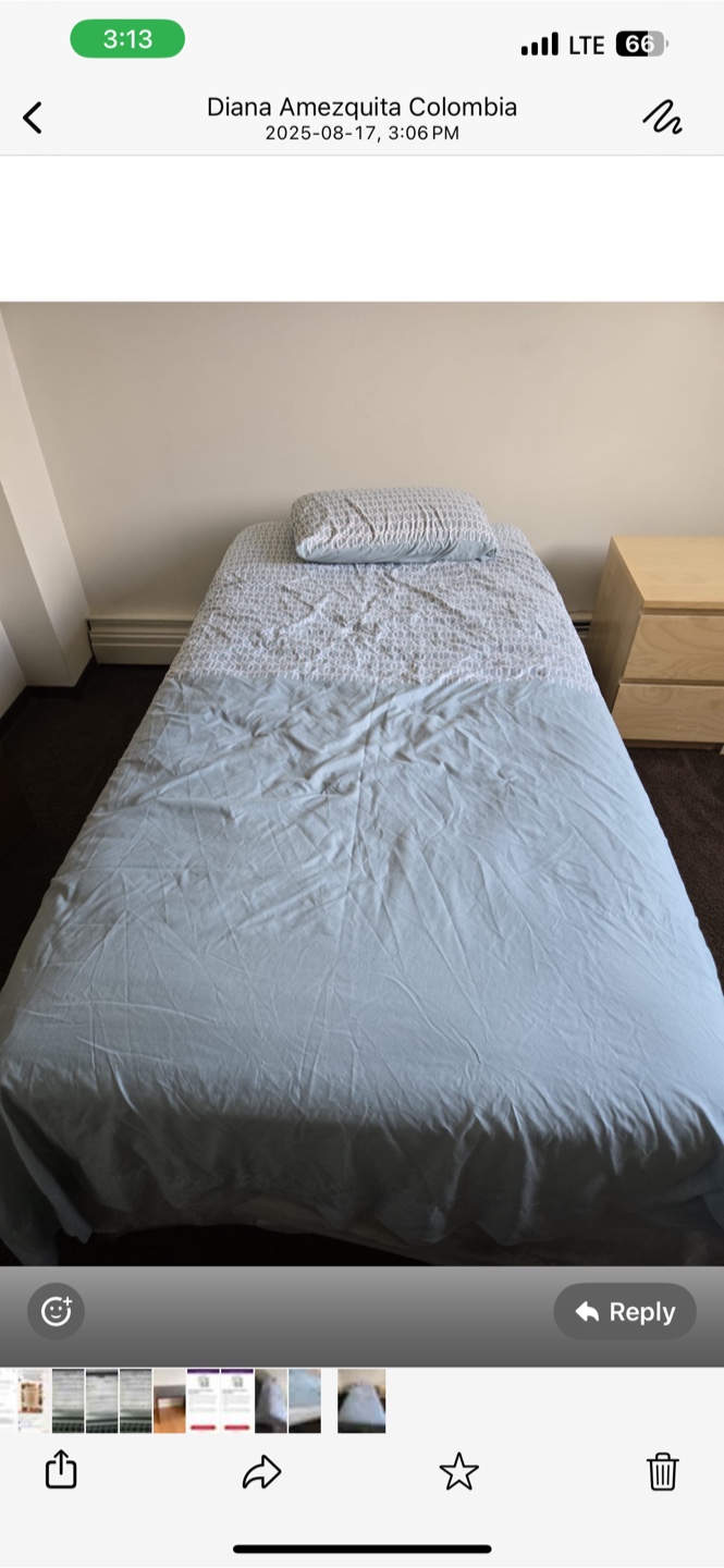 Twin Bed Frame & Mattress - photo 2