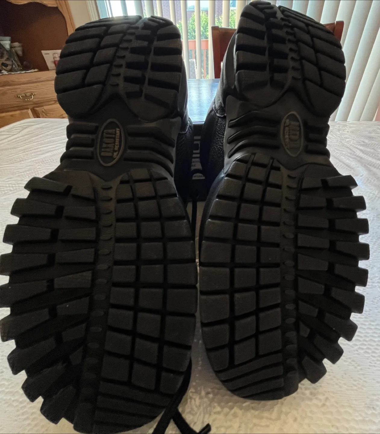 Dakota IND Oxford Comp Toe Work/Safety Shoes - Black image indicator(5)