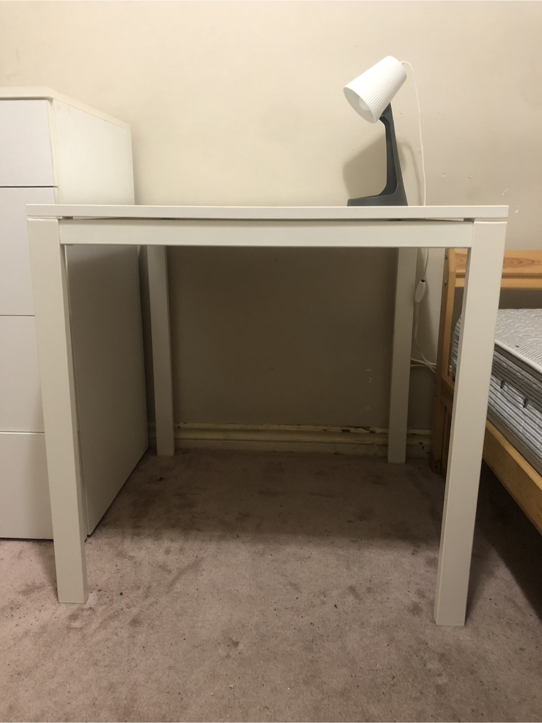 IKEA White Wooden Table - photo 3