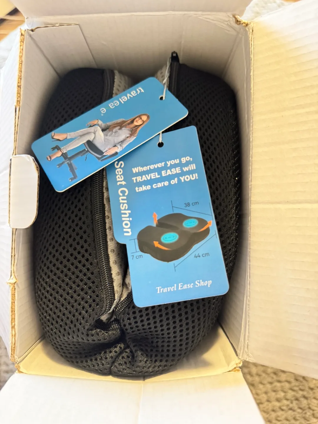 Travel Ease Seat Cushion - NEW in Box! image indicator(4)