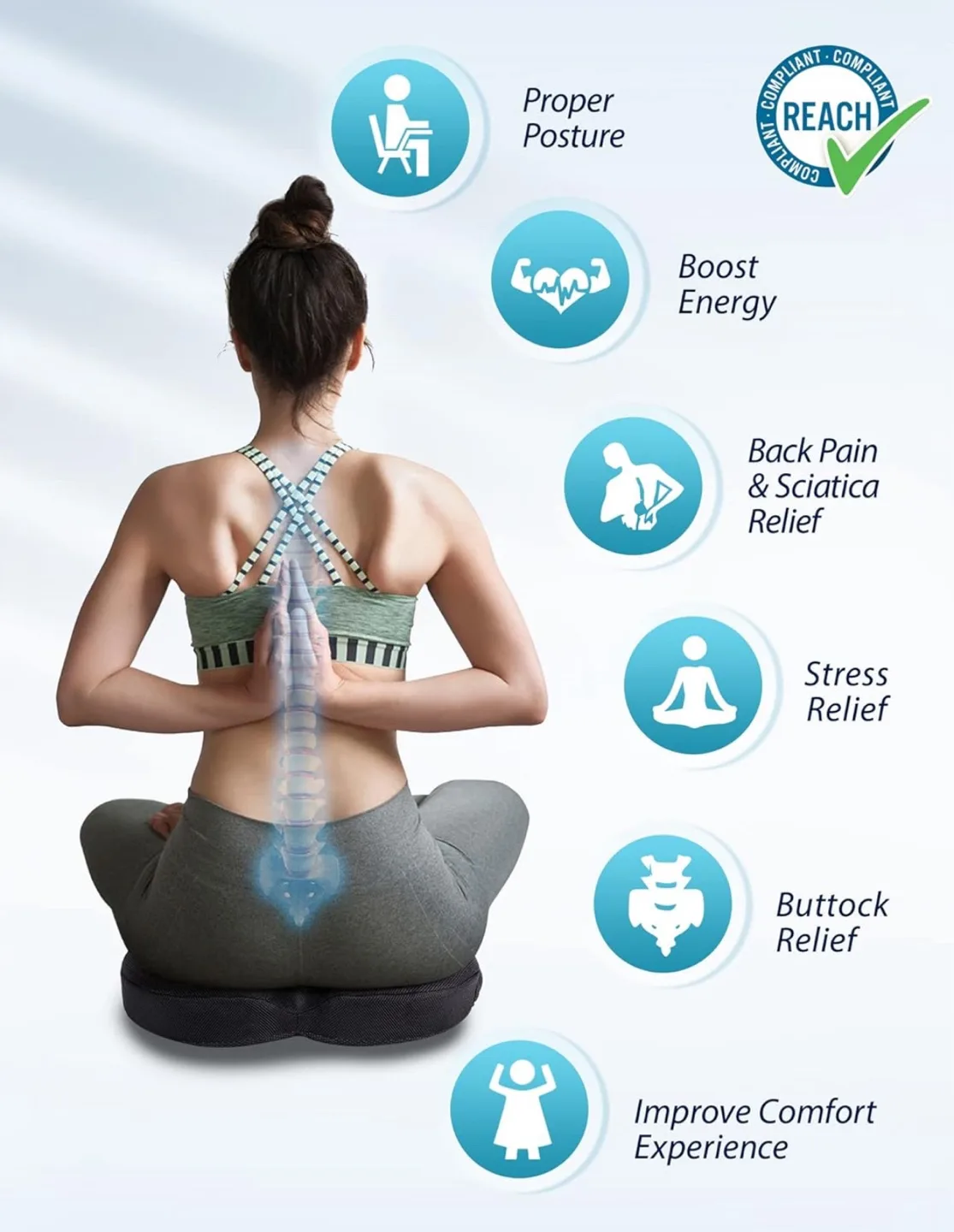 Travel Ease Seat Cushion - NEW in Box! image indicator(10)