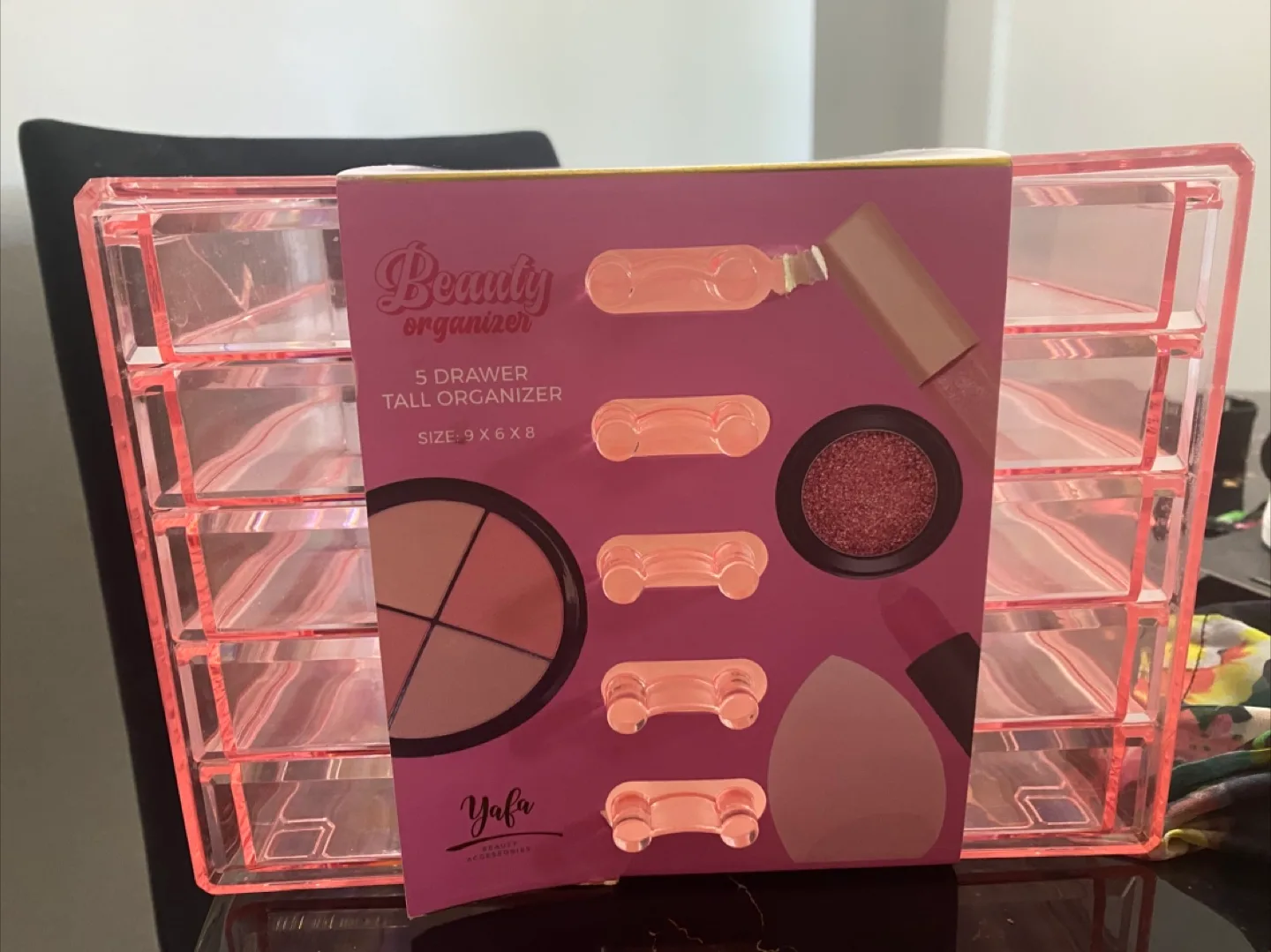 Yafa Beauty Organizer - 5 Drawer Tall Organizer thumbnail