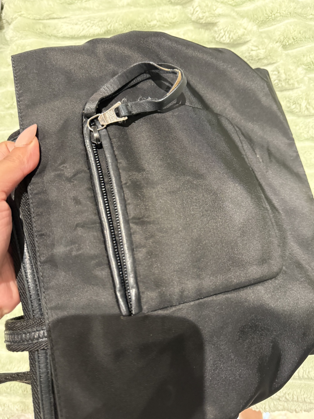Prada Black Nylon Tote Bag - photo 2