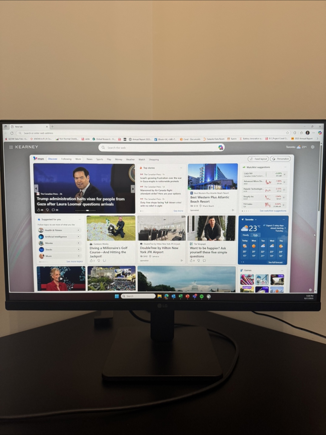 LG 24” Desktop Monitor - photo 2