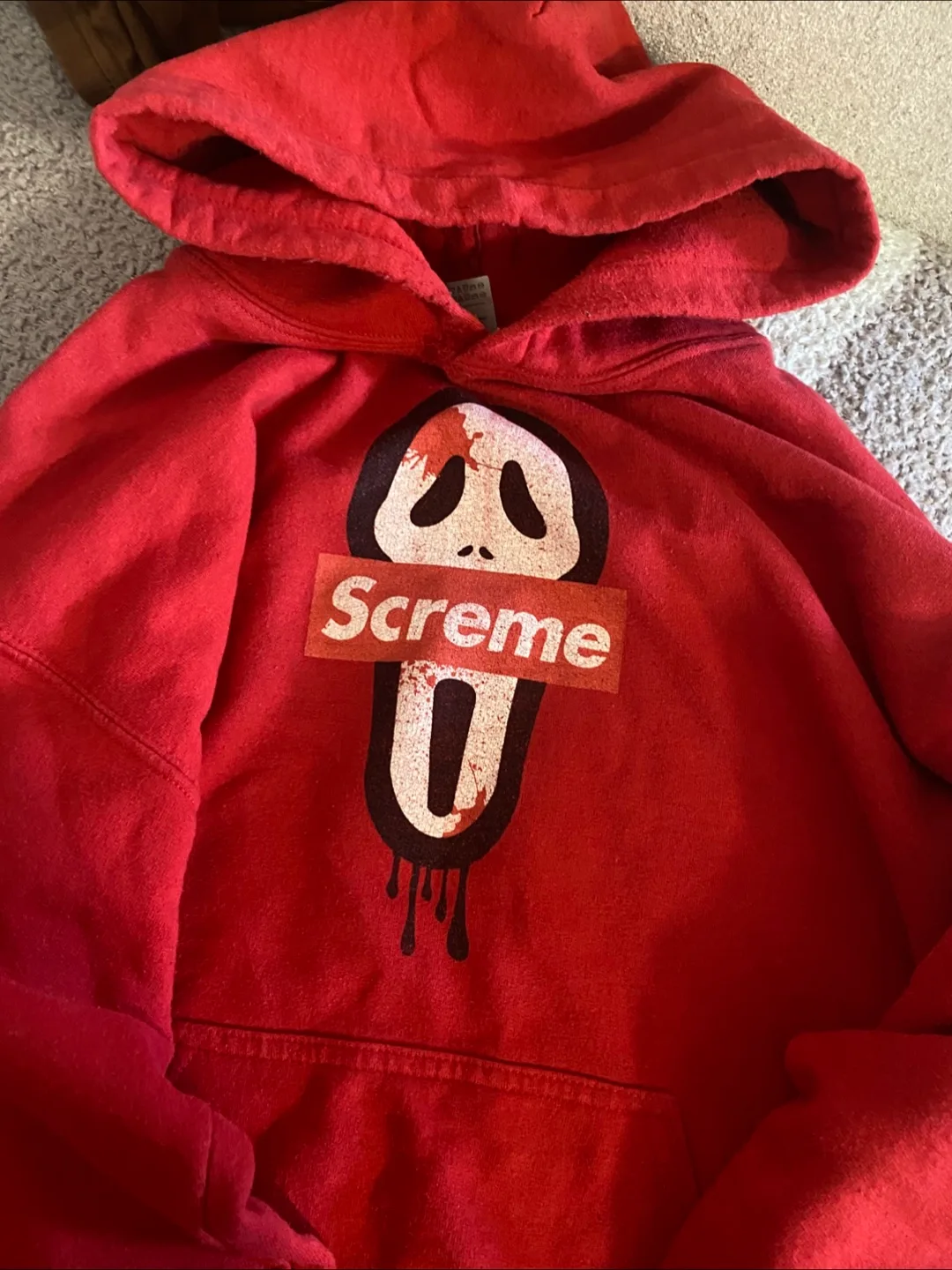 Red Screme Hoodie thumbnail