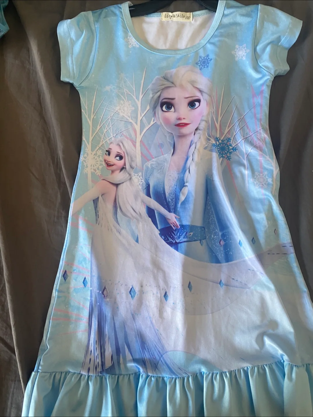 Frozen Elsa Dress - Size 100 thumbnail
