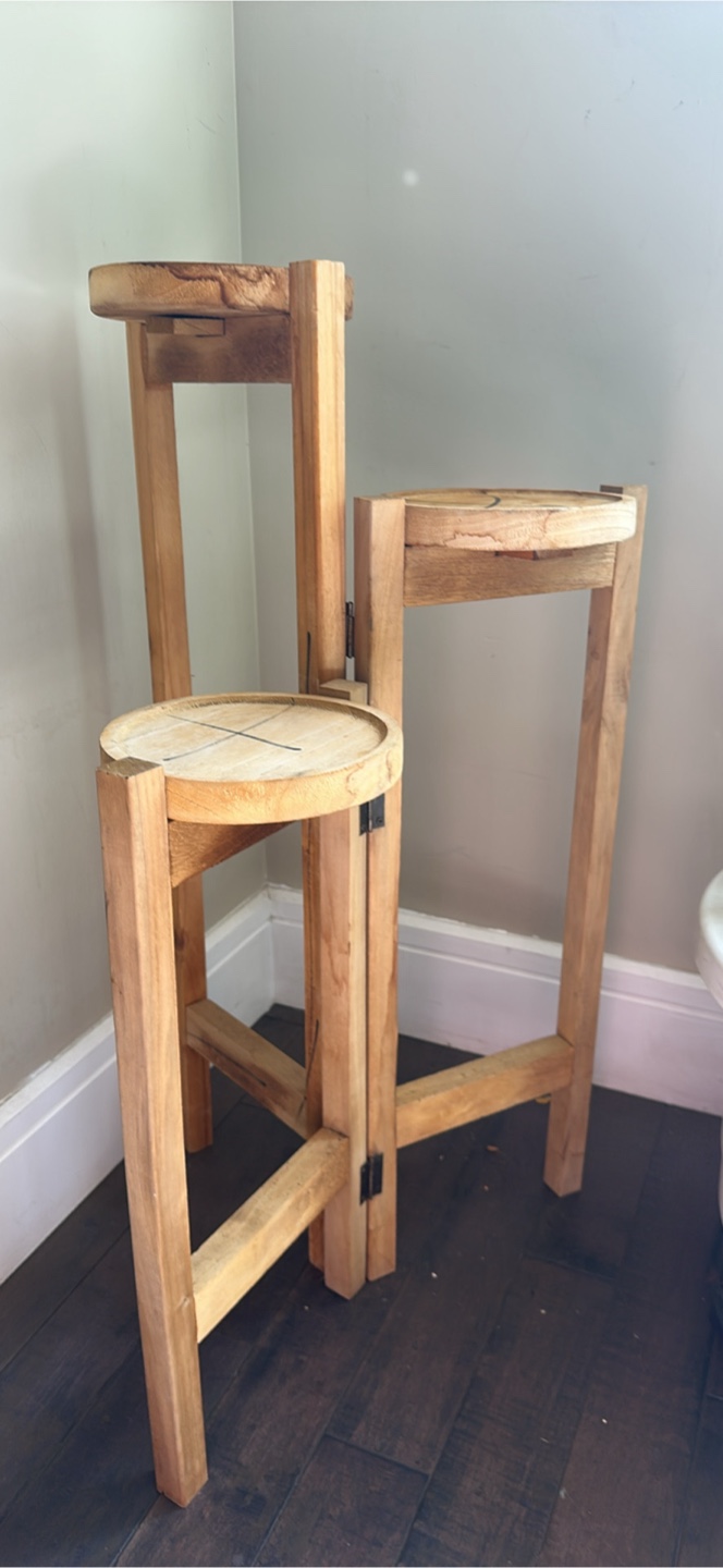 Wooden Plant Stand - photo 4
